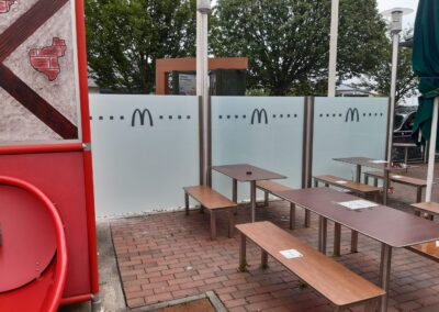 mcdonald’s glaszäune
