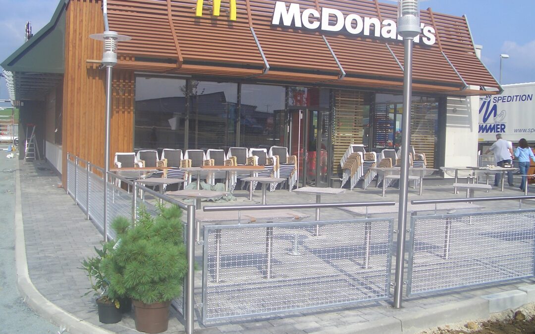 mcdonald’s terrassenzäune