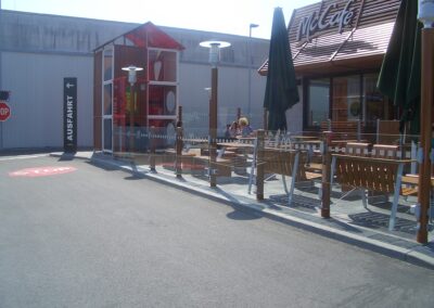 mcdonald’s glaszäune