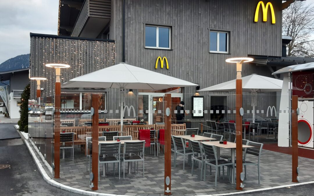 mcdonald’s glaszäune