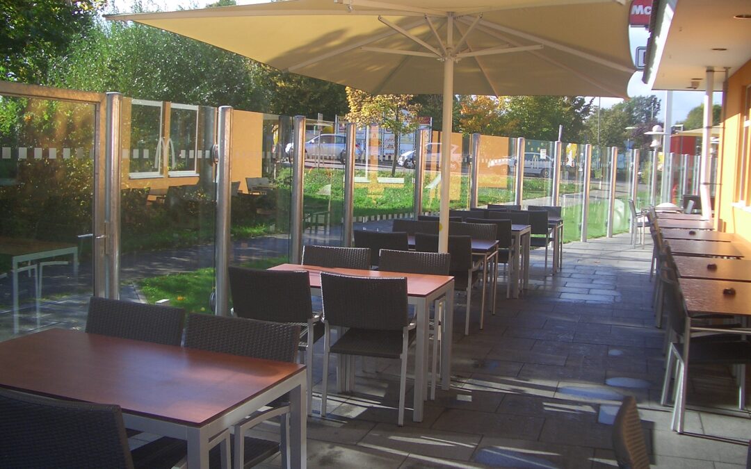 mcdonald’s glaszäune