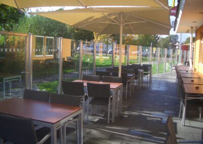 mcdonald’s glaszäune