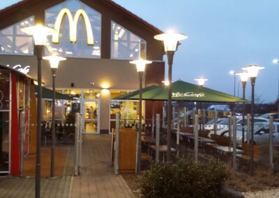 mcdonald’s glaszäune